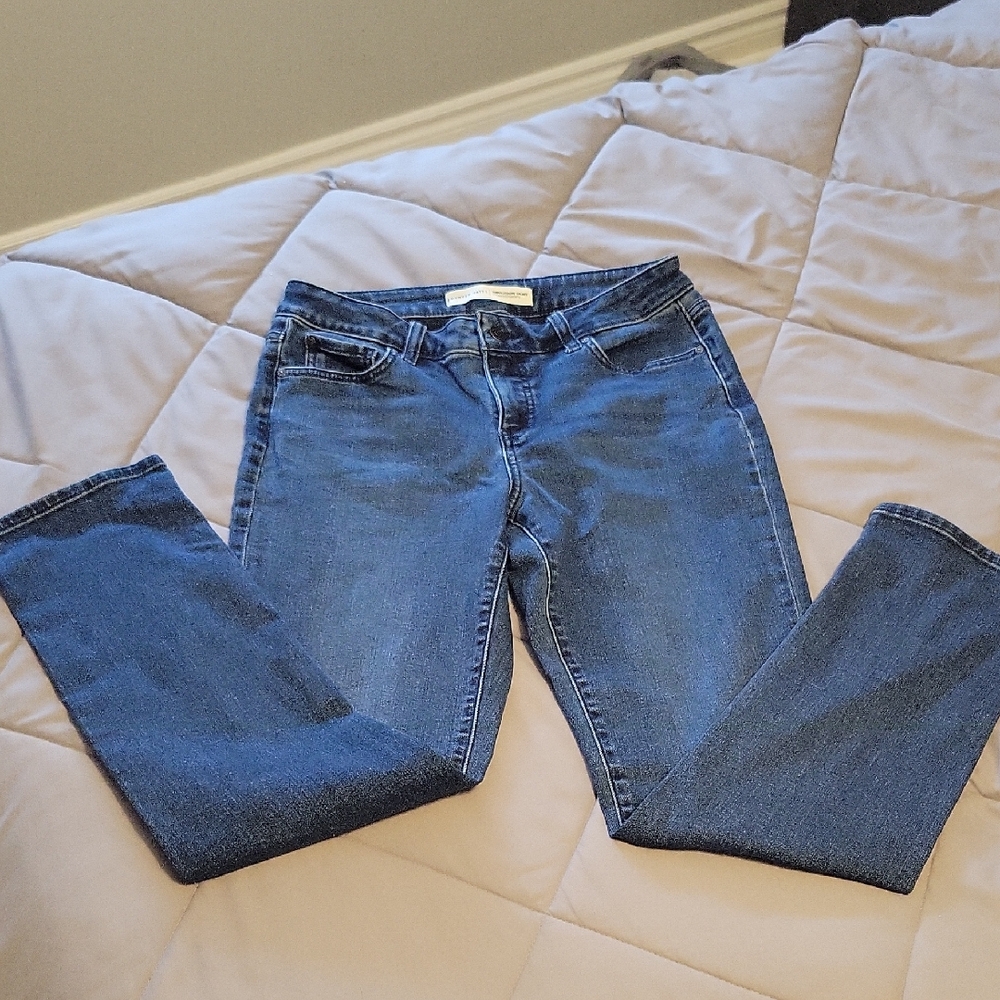 Denver Hayes Women's Skinny Jeans in Blue